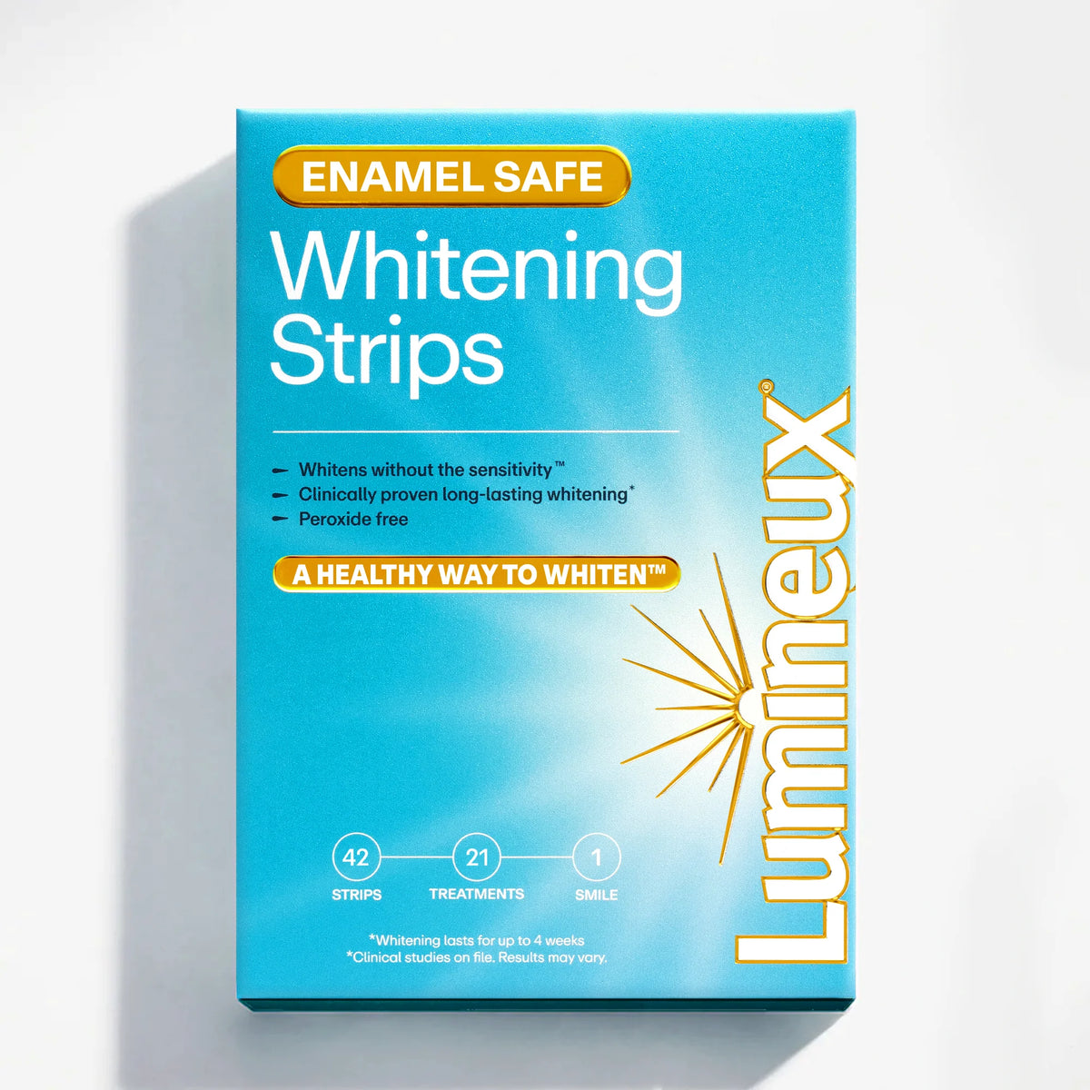 Lumineux® Super Pack Teeth Whitening Strips (21 Treatments)
