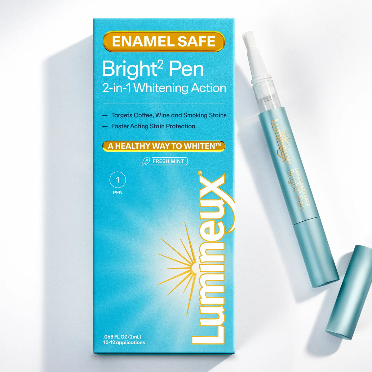 The Lumineux® Bright² Teeth Whitening Pen